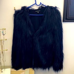 Urban outfitters faux fur coat
